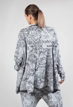 Rundholz Black Label Jackets^Casual Fit Jacket in Black Print