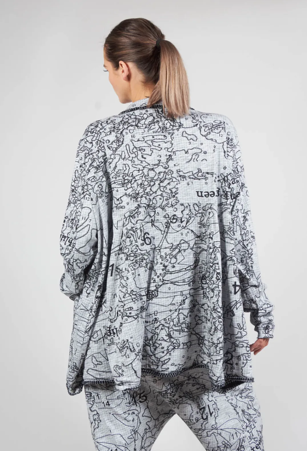 Rundholz Black Label Jackets^Casual Fit Jacket in Black Print