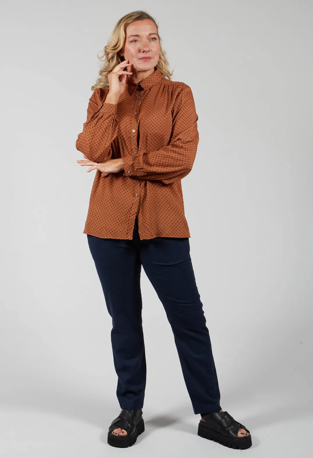 Niù Shirts & Blouses^Casual Shirt in Brown