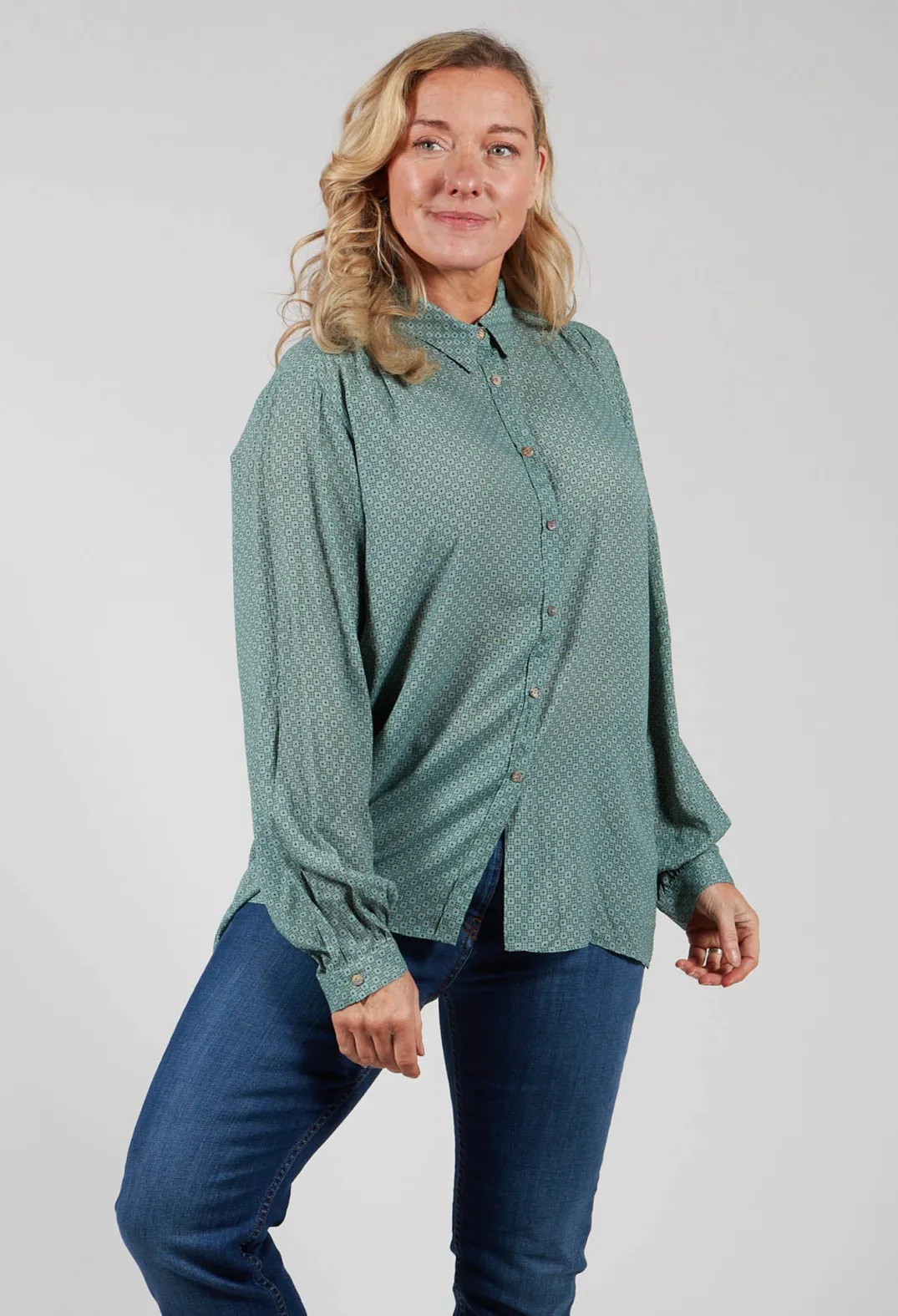 Niù Shirts & Blouses^Casual Shirt in Mirto