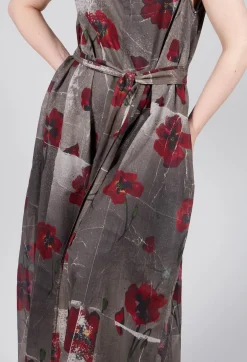 La Vaca Loca Jumpsuits^Ceila Printed Jumpsuit in Shitake Flower