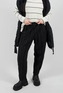 Mama B Trousers^Cervo J Trousers in Nero 31319