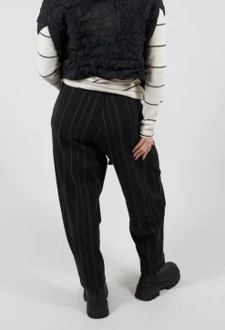 Mama B Trousers^Cervo J Trousers in Nero 31319