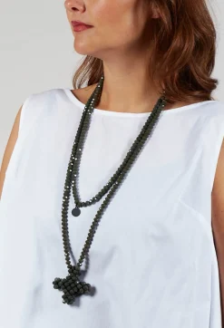 Pluslavie Necklaces^Chain Necklace in Olive
