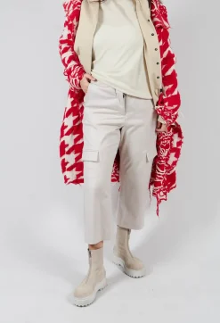 Rundholz Mainline Trousers^Check Print Trousers in Bone