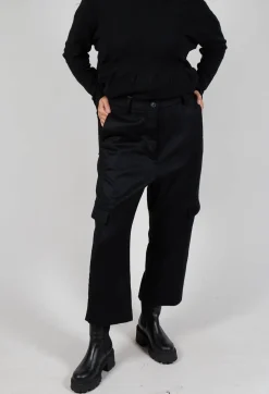 Rundholz Mainline Trousers^Check Print Trousers in Black