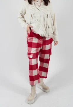 Rundholz Mainline Trousers^Check Print Trousers in Sunset Check