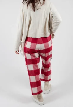 Rundholz Mainline Trousers^Check Print Trousers in Sunset Check
