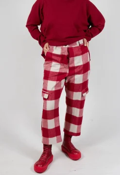 Rundholz Mainline Trousers^Check Print Trousers in Sunset Check