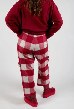 Rundholz Mainline Trousers^Check Print Trousers in Sunset Check