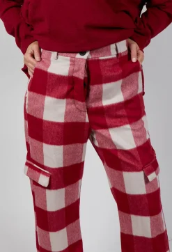 Rundholz Mainline Trousers^Check Print Trousers in Sunset Check