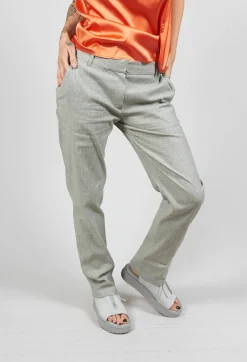 Niù Co-ords & Suits^Checked Tailored Trousers in Alga