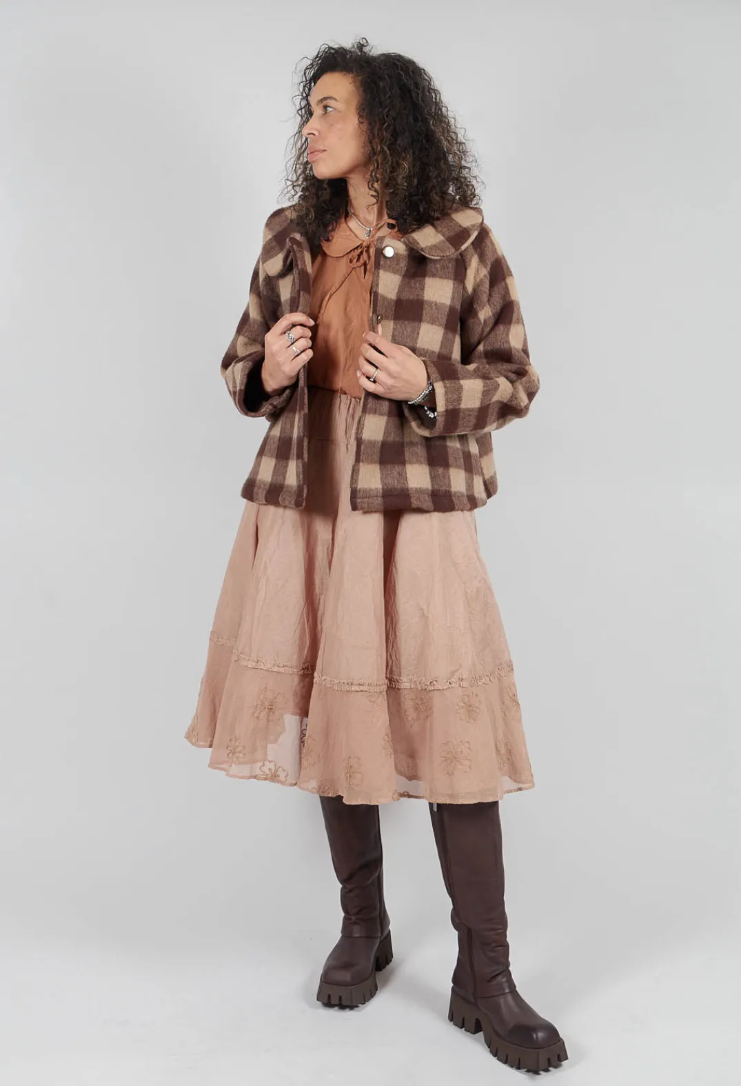 Les Ours Shirts & Blouses^Chicore Tunic Blouse in Coton Macaron
