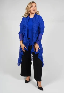 Alquema Jackets^Chino Jacket in Royal Blue
