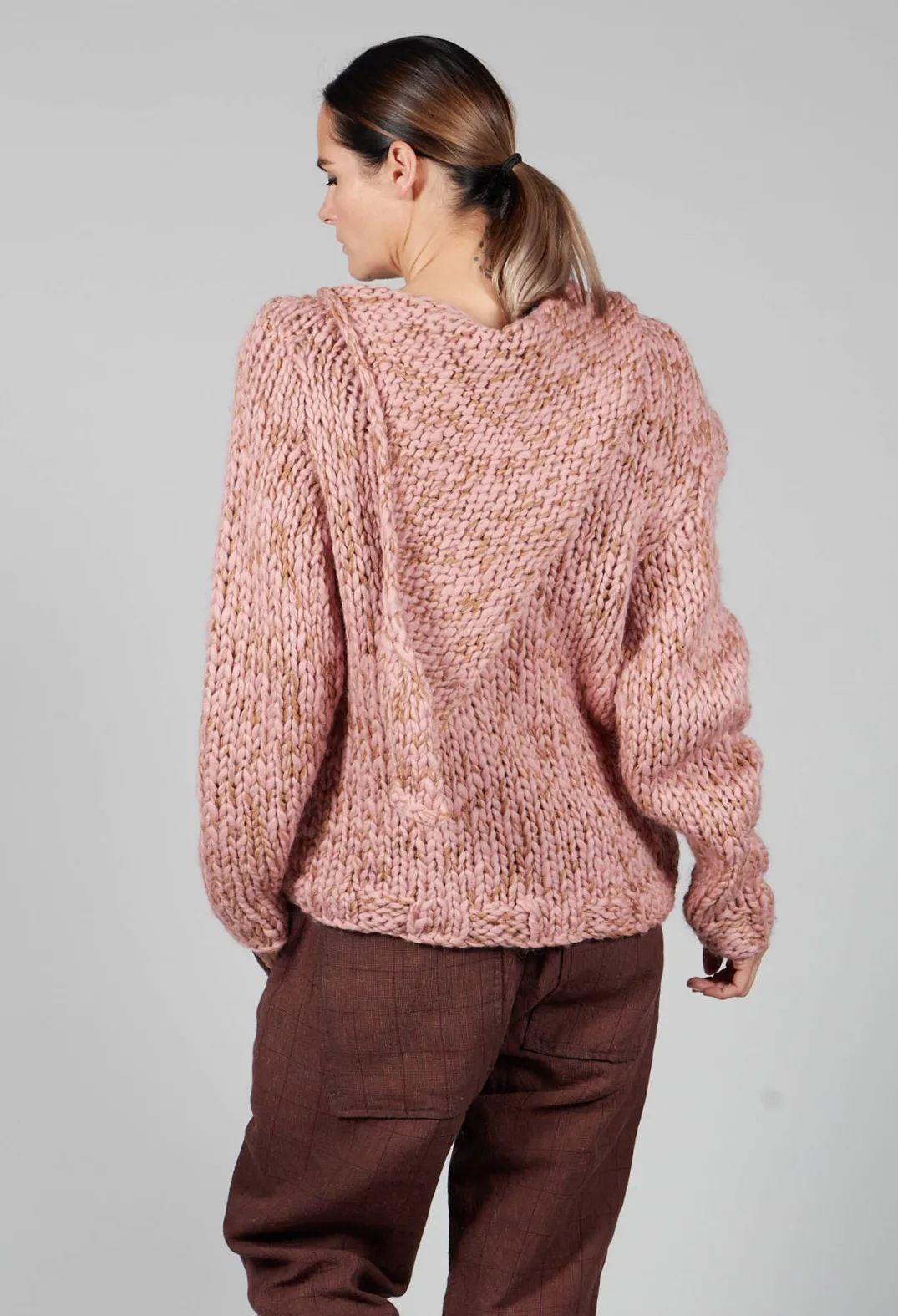 Rundholz Mainline Knitwear|Jumpers^Chunky Knit Jumper in Amaretto