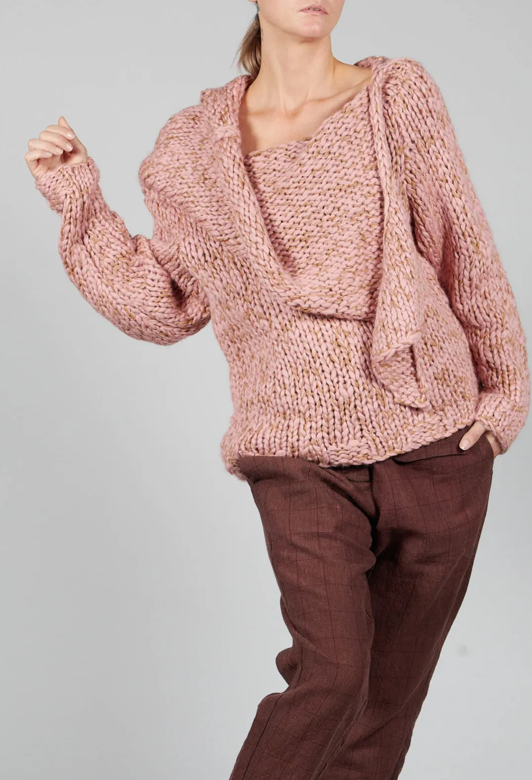Rundholz Mainline Knitwear|Jumpers^Chunky Knit Jumper in Amaretto