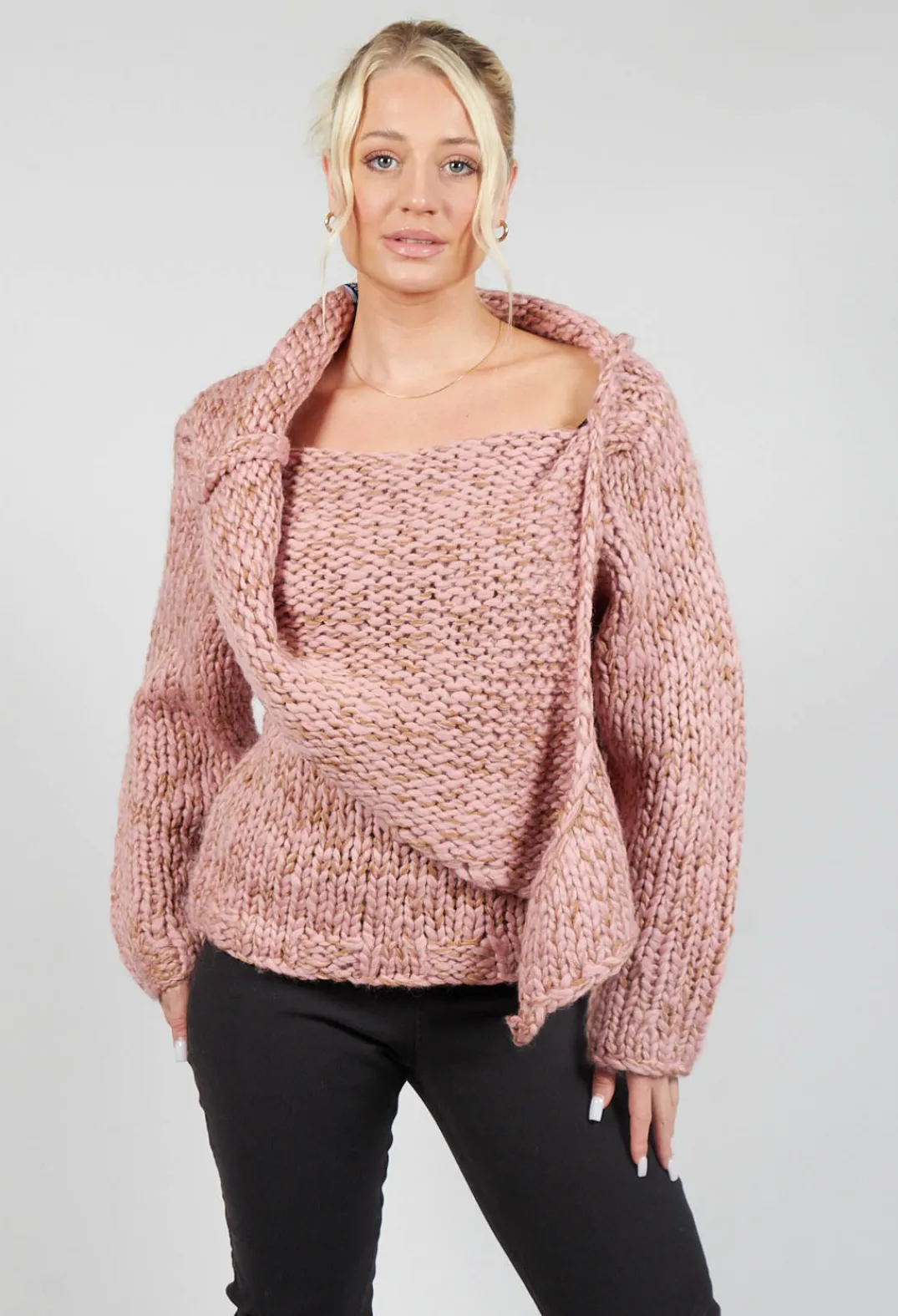 Rundholz Mainline Knitwear|Jumpers^Chunky Knit Jumper in Amaretto