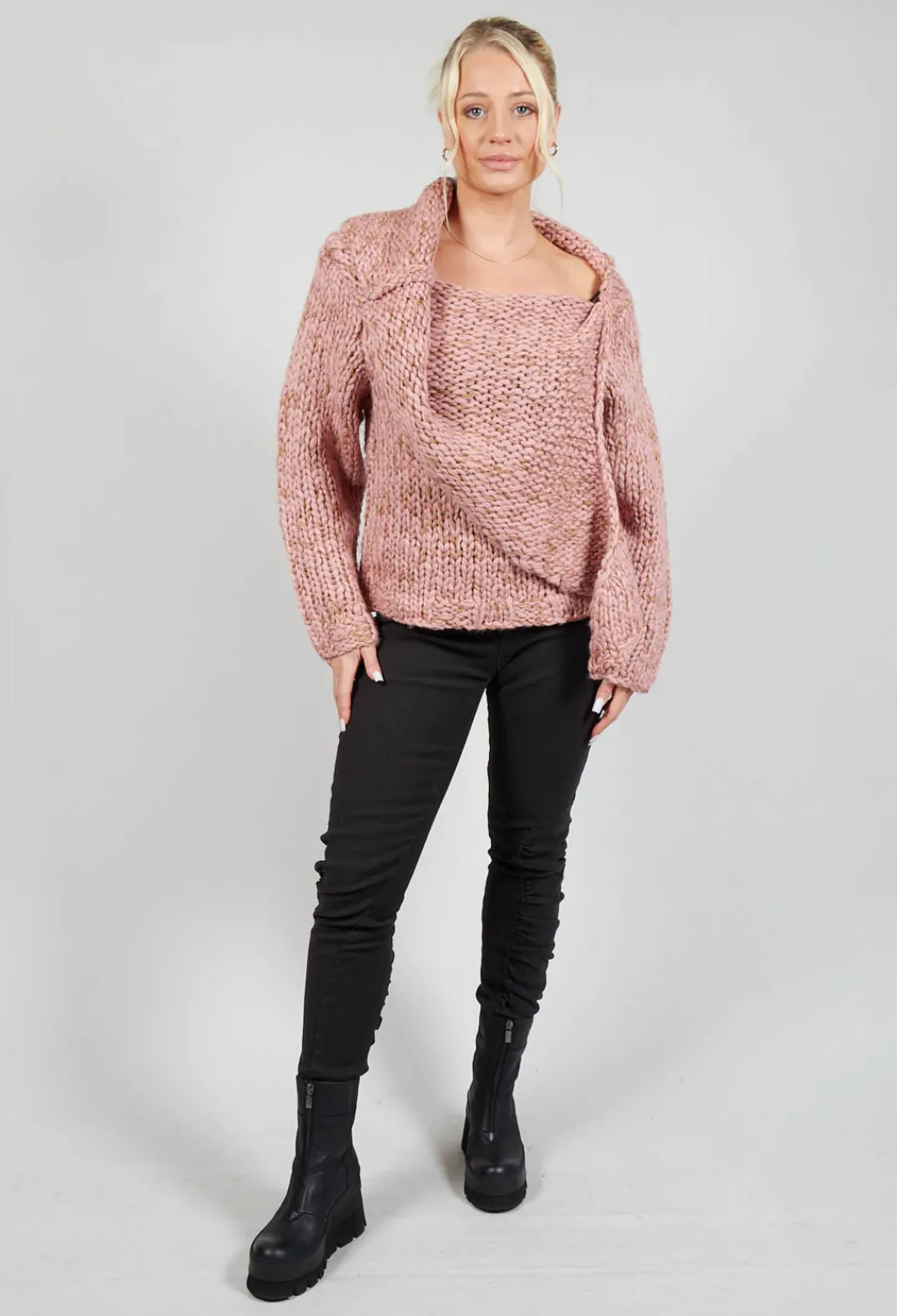 Rundholz Mainline Knitwear|Jumpers^Chunky Knit Jumper in Amaretto