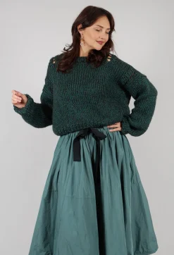 Umit Unal Knitwear|Jumpers^Chunky Knit Jumper in Original Green