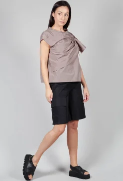 Xenia Design Tops^CIAN Top in Grey Brown