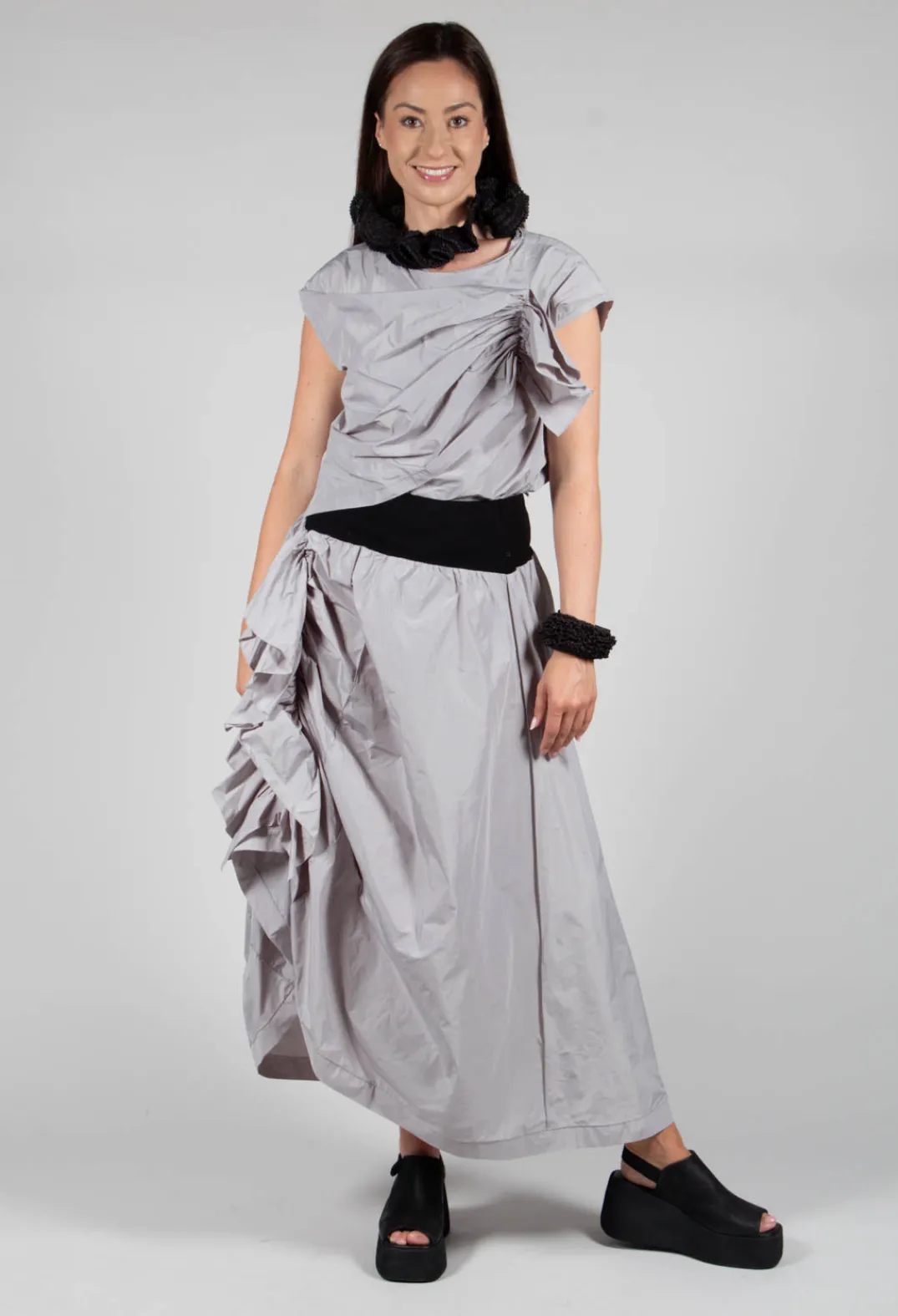 Xenia Design Tops^CIAN Top in Light Grey