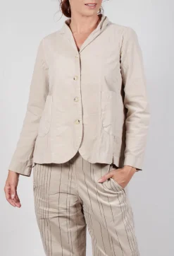 Mama B Jackets^Cimone V Jacket in Gesso