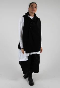 Moyuru Trousers^Circle Print Trousers in Black