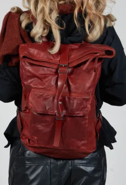 Pal Offner Bags^City Backpack in Waxy Cinnamon
