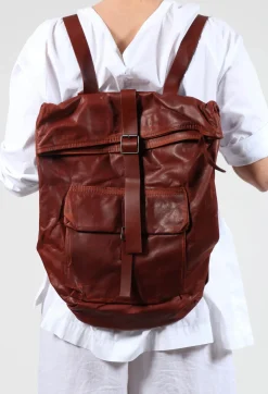 Pal Offner Bags^City Backpack in Waxy Cinnamon