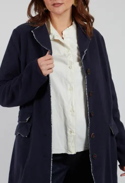 Hannoh Wessel Coats^Coat Melita in Navy