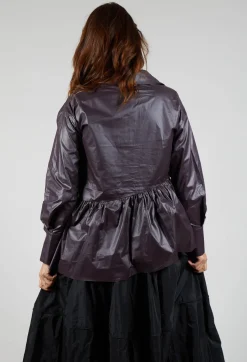 Bize Shirts & Blouses^Coated Shirt in Purple