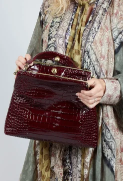 Le Daf Bags^Cocco Bag in Bordeaux