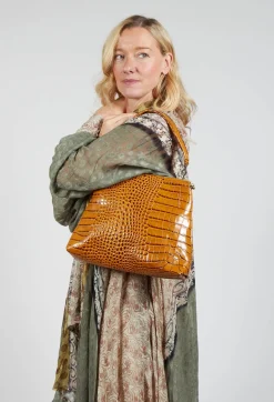 Le Daf Bags^Cocco Bag in Cuoio