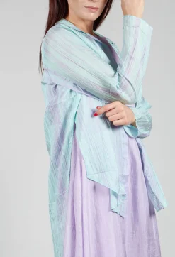 Bianco Levrin Shirts & Blouses^Cocinella Shirt in Lilla and Acqua