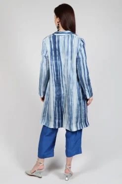 Bianco Levrin Coats^Colette Coat in Blue