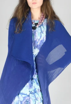 Alquema Coats^Collare Coat in Sodalite