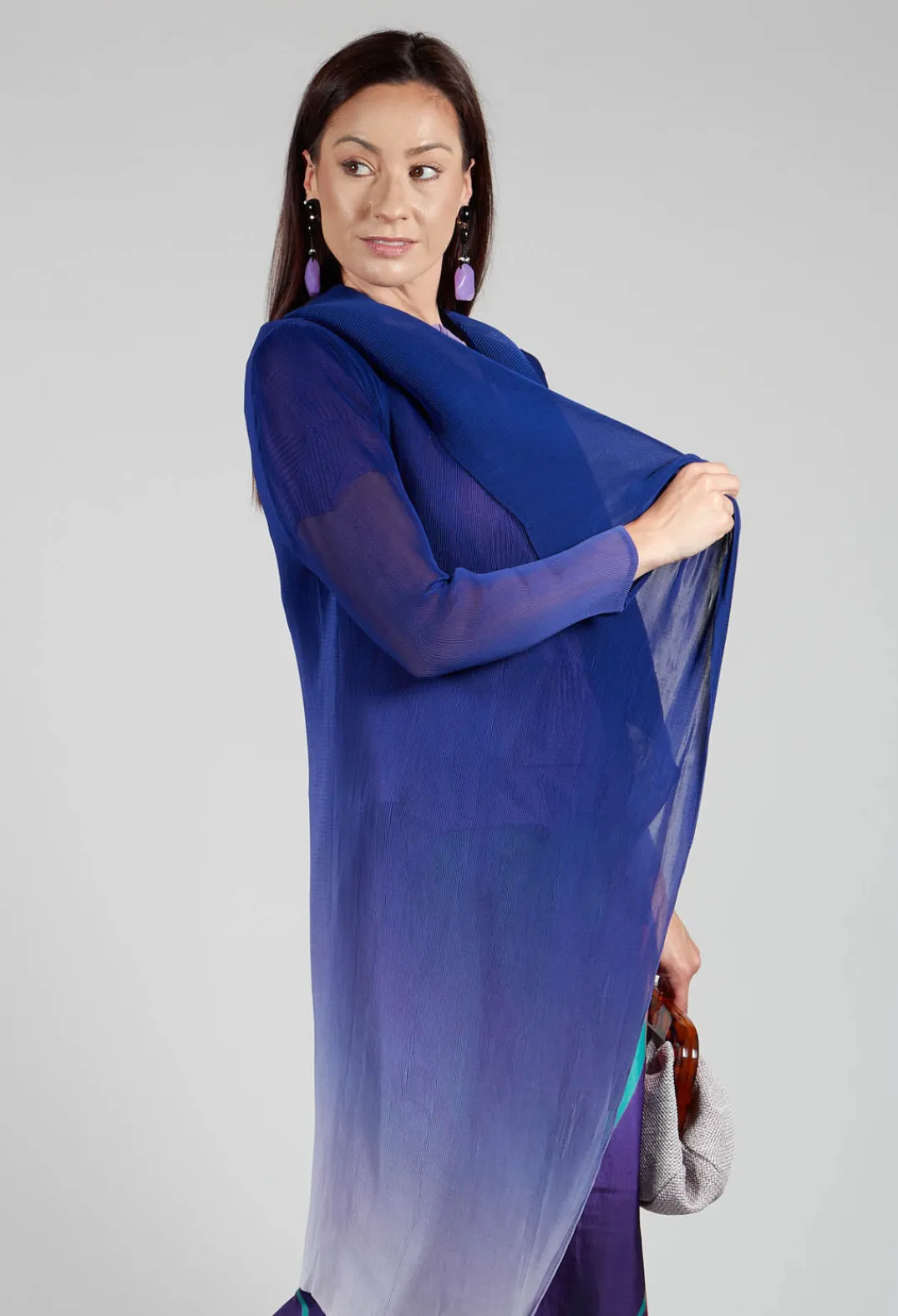 Alquema Coats^Collare Coat in Sodalite
