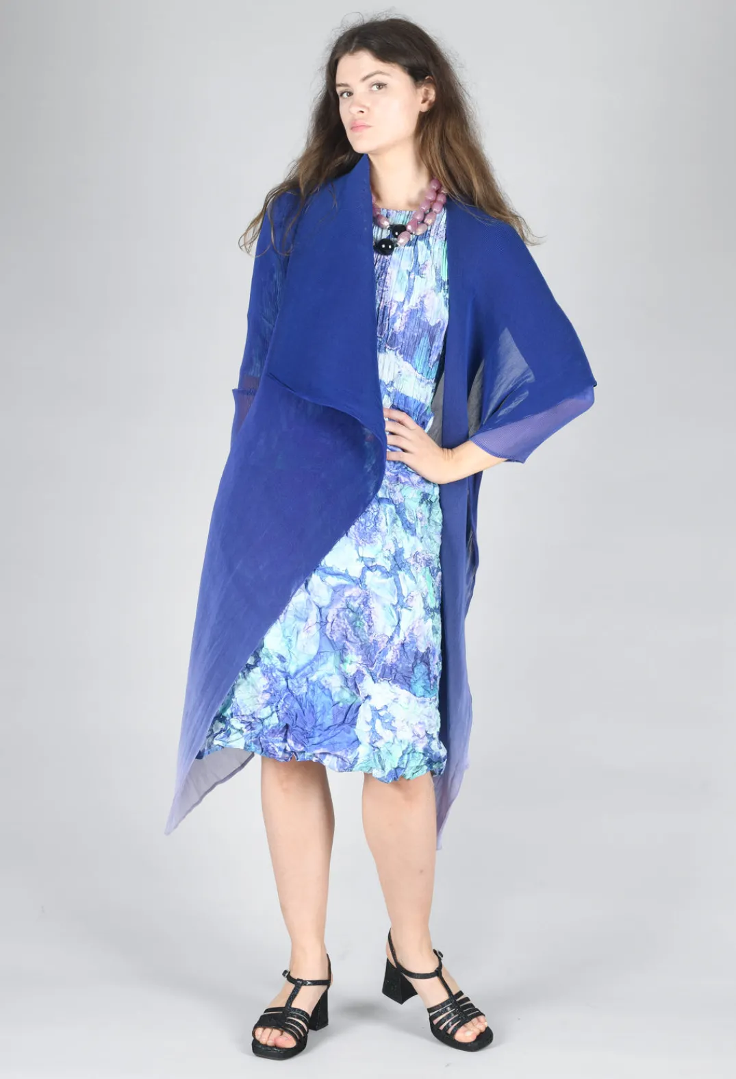 Alquema Coats^Collare Coat in Sodalite