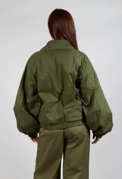 SOH Jackets^Collared Bomber Jacket in Khaki