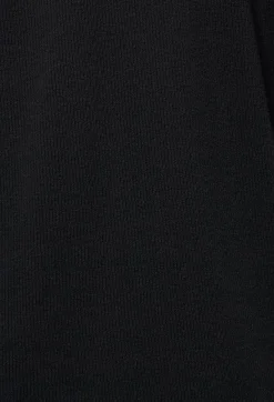NELLY JOHANSSON T-shirts^Colmar Jersey T Shirt with Ribbed Effect in Black