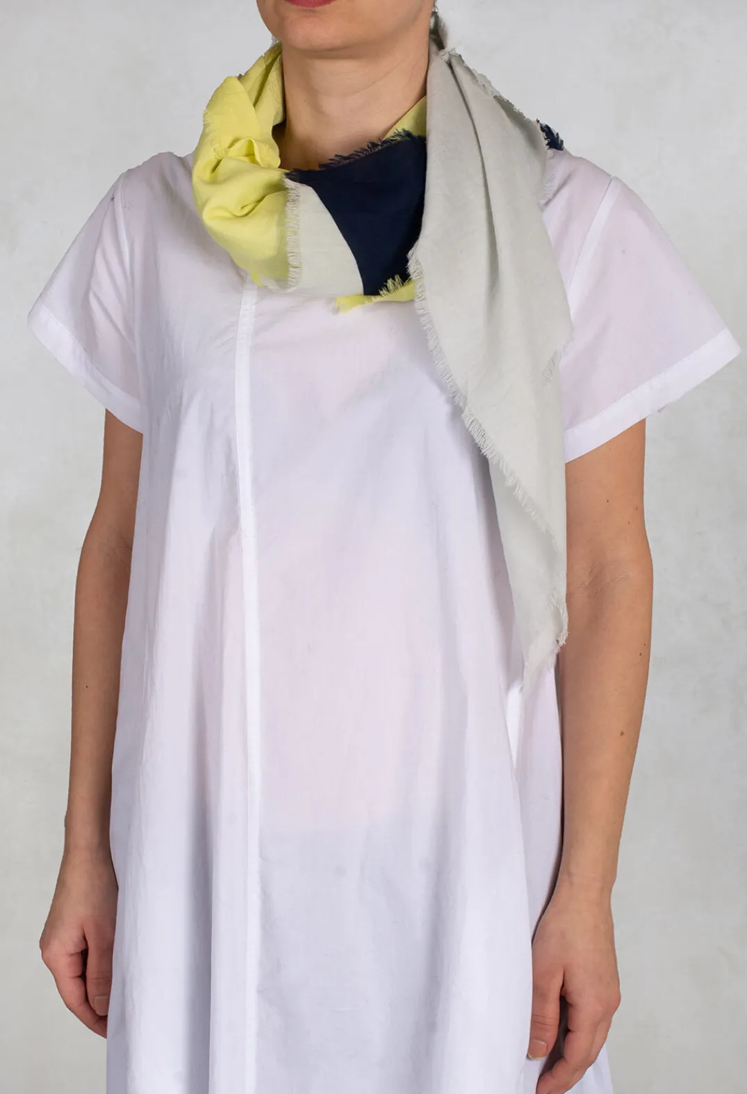 Moismont Scarves^Colour Block Scarf in Sunlight