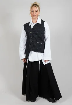 La Vaca Loca Tops^Comu Poc Wallis Vest in Bristol Grey