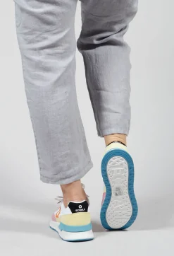 Ecoalf Trainers^Condealf Sneakers in Off White Pink