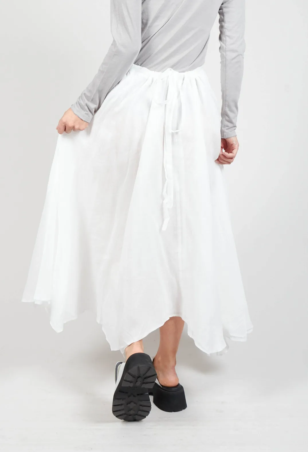 Jayko Skirts^Confiante Full Maxi Skirt in Naturel