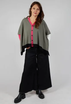 Sarah Pacini Cardigans^Contast Colour Cardigan in Mix 99