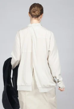 Rundholz Dip Shirts & Blouses^Contrast Hem Shirt in Eraser