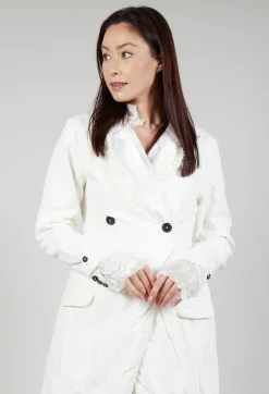 Rundholz Mainline Coats^Contrast Lining Coat in Callas