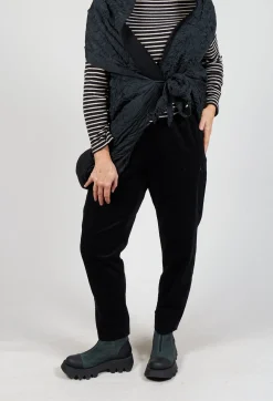 Mama B Trousers^Cook V Trousers in Nero