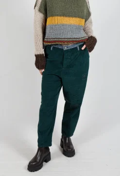 Umit Unal Trousers^Cord Trousers in Green