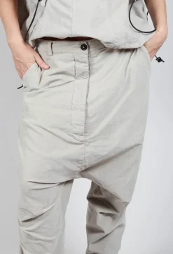 Rundholz Dip Trousers^Corduroy Drop Crotch Trousers in Eraser